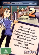 Diner Dash 2 PC CD Rom