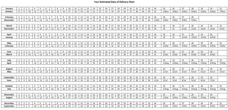 Edd Payment Chart