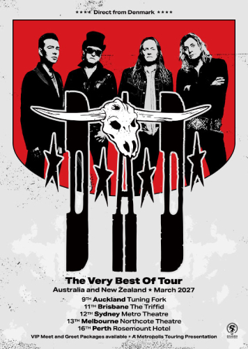 D-A-D Announce 'The Very Best Of' Australian and New Zealand Tour