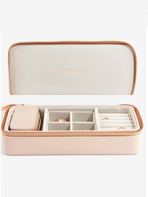 Blush Large Travel Jewellery Box