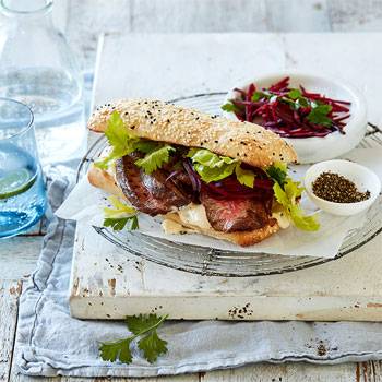 Jess Pryles' Beetroot and Horseradish Steak Sandwich | Girl.com.au