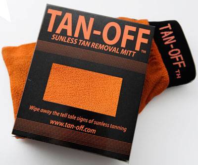Tan-Off World First in Sunless Tan Removal Mitt Girl.au