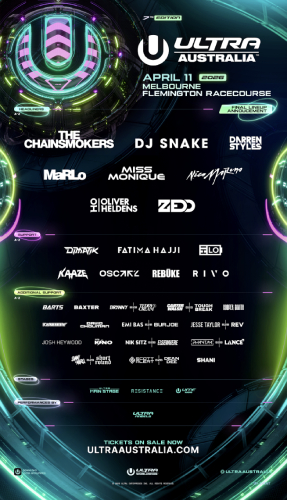 Ultra Australia & Ultra Beach Gold Coast Unveil Final Lineup | Girl.com.au