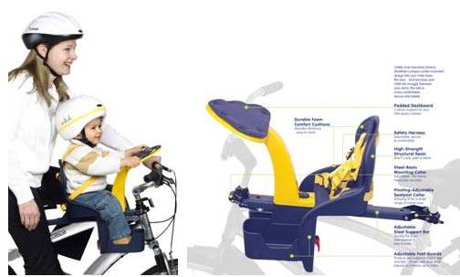 WeeRide Baby Bike Seat Ride on Baby | Girl.com.au