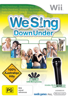 Wii We Sing DownUnder Mic & Game Bundles | Girl.com.au