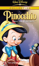 Pinocchio SPEC ED Packshot VHS